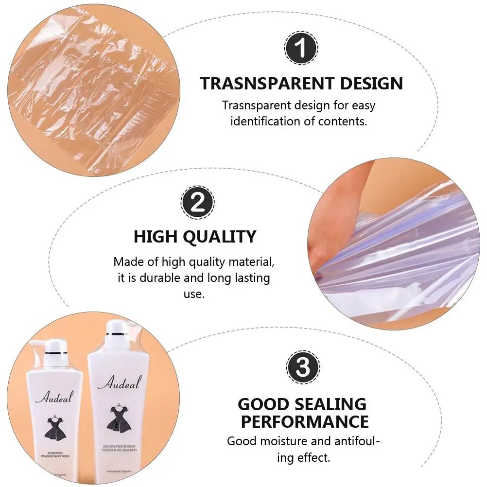 200 Pcs Shrink Bag Packaging Heat Film Bags Household Clear Wrapping Paper POF Flat
200 Pcs Shrink Bag Packaging Heat Film Bags Household Clear Wrapping Paper POF Flat