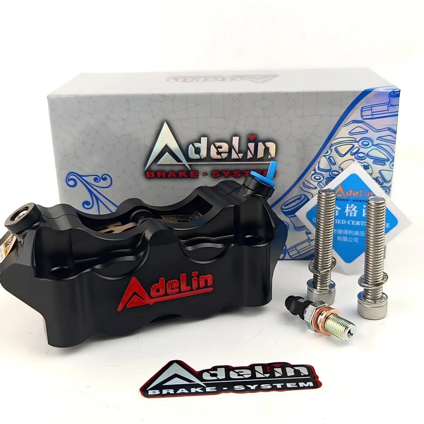 Adelin ADL-12 4 Pistons Brake Caliper 100MM CNC Aluminum Hydraulic Disc Brake Universal For Motorcycle Modified High Performance
Adelin ADL-12 4 Pistons Brake Caliper 100MM CNC Aluminum Hydraulic Disc Brake Universal For Motorcycle Modified High Performance