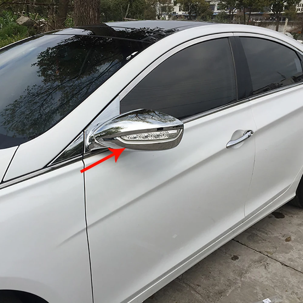 For Hyundai Sonata i45 2011 2012 2013 Chrome Side Door Rearview Mirror Cover Trim Rear View Mirrors Cap Exterior Accessories
For Hyundai Sonata i45 2011 2012 2013 Chrome Side Door Rearview Mirror Cover Trim Rear View Mirrors Cap Exterior Accessories