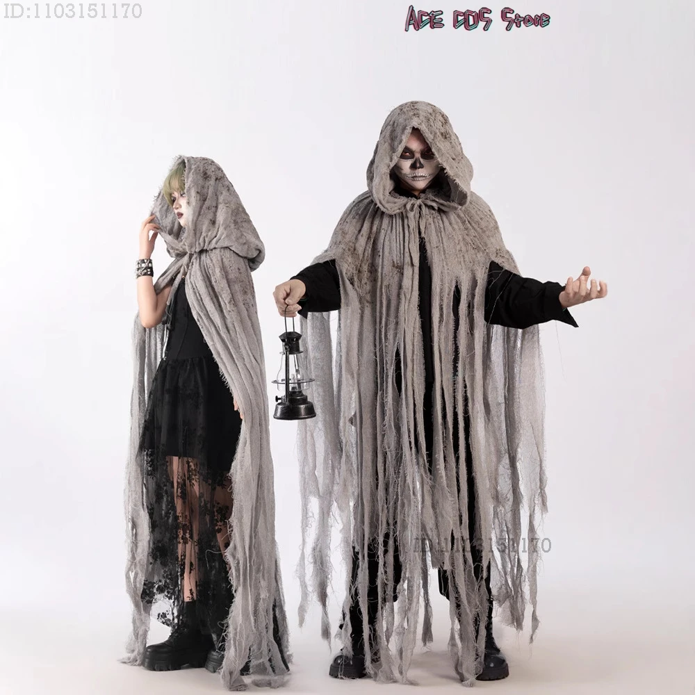 Halloween Witch Cloak,Grim Reaper Costume Haunted House Outfit Role Play Apparel Death God Cosplay Roleplay Carnival Christmas
Halloween Witch Cloak,Grim Reaper Costume Haunted House Outfit Role Play Apparel Death God Cosplay Roleplay Carnival Christmas