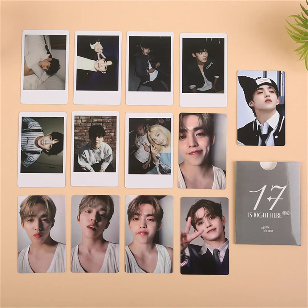 13 шт./набор KPOP 17 IS Just HERE альбом Фотокарточка VERNON WOOZI HOSHI joшуа S. Переворот открытка двусторонние ломо карты коллекция поклонников
13 шт./набор KPOP 17 IS Just HERE альбом Фотокарточка VERNON WOOZI HOSHI joшуа S. Переворот открытка двусторонние ломо карты коллекция поклонников