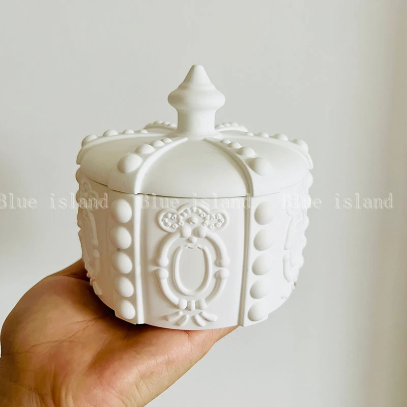 Silicone Mold Epoxy Resin Storage Box Production Retro Roman Column Pattern Design Scented Candle Container DIY Tools
Silicone Mold Epoxy Resin Storage Box Production Retro Roman Column Pattern Design Scented Candle Container DIY Tools