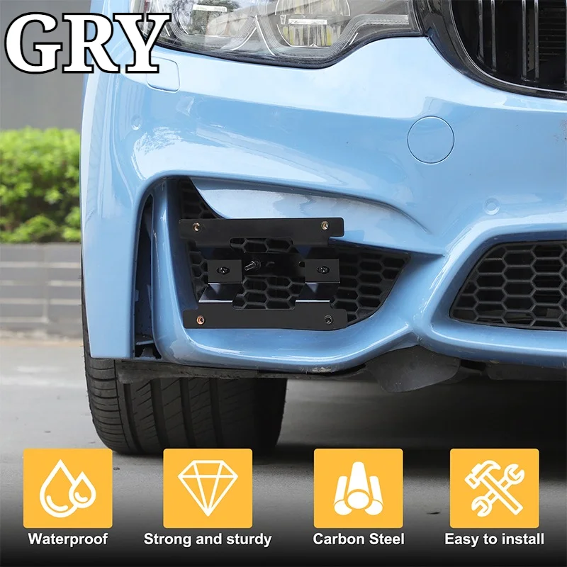 Car Front Bumper License Plate Holder Trim For BMW M3 F80 2014-2019 Carbon Steel Black Exterior Accessories(United States)
Car Front Bumper License Plate Holder Trim For BMW M3 F80 2014-2019 Carbon Steel Black Exterior Accessories(United States)