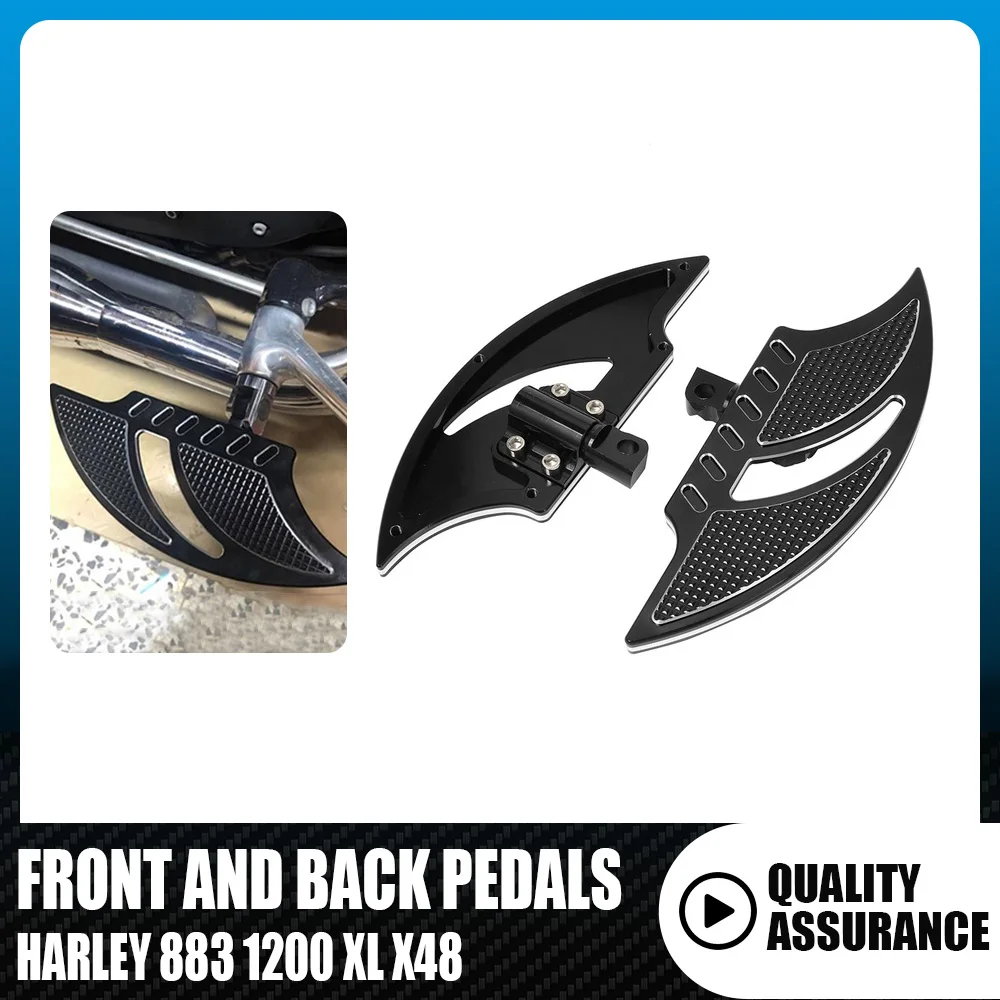 New Enlarged Footrest Foot Pedals CNC Aluminum Alloy For Harley-Davidson Motorcycle For HARLEY 883 1200 XL X48 Motorcycle Pegs
New Enlarged Footrest Foot Pedals CNC Aluminum Alloy For Harley-Davidson Motorcycle For HARLEY 883 1200 XL X48 Motorcycle Pegs