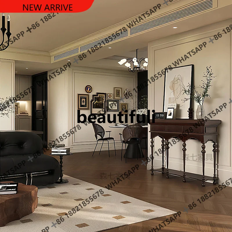 D178 French vintage solid wood entryway cabinet living room wall storage cabinet vintage sideboard
D178 French vintage solid wood entryway cabinet living room wall storage cabinet vintage sideboard