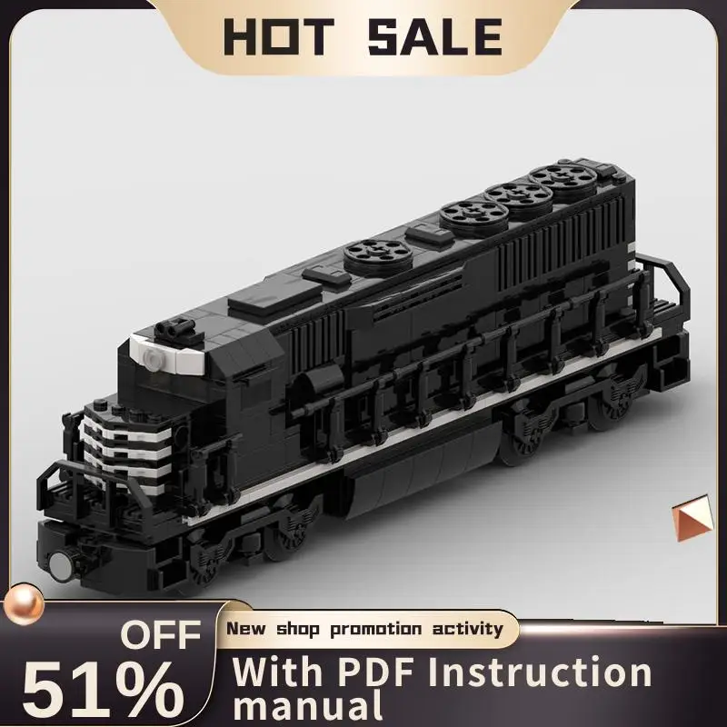 New 673Pcs City Technical Train Tracks Railway Moc Emd Gp40-2 Model Building Blocks Diy Creative Ideas Bricks Toys Birthday Gift
New 673Pcs City Technical Train Tracks Railway Moc Emd Gp40-2 Model Building Blocks Diy Creative Ideas Bricks Toys Birthday Gift