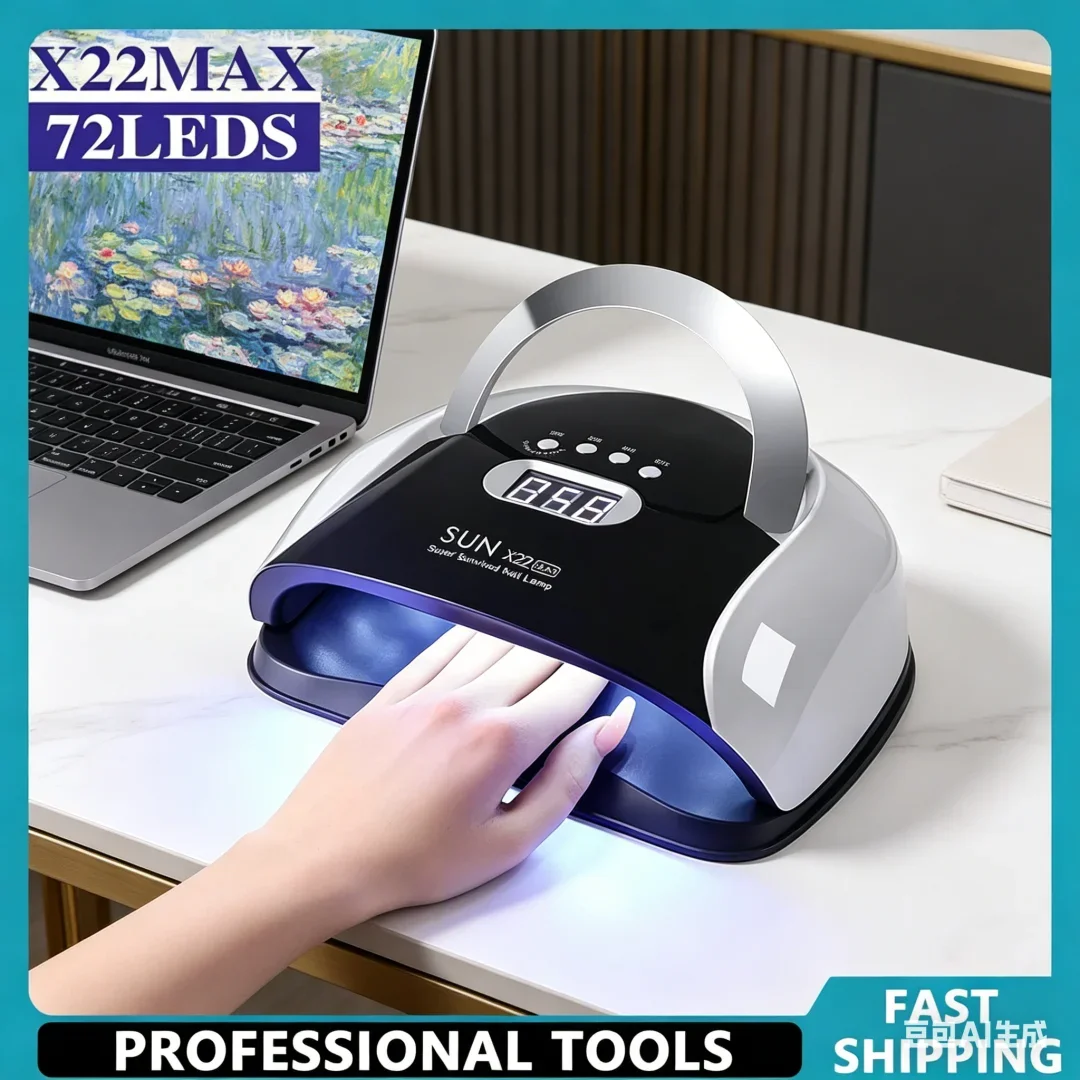 Refined Sophisticated 72 LED Nail Art Lamp LED UV Nail Dryer Nail Art Machine For Steadily Curing Glitter Gel Polish Nail Light
Refined Sophisticated 72 LED Nail Art Lamp LED UV Nail Dryer Nail Art Machine For Steadily Curing Glitter Gel Polish Nail Light