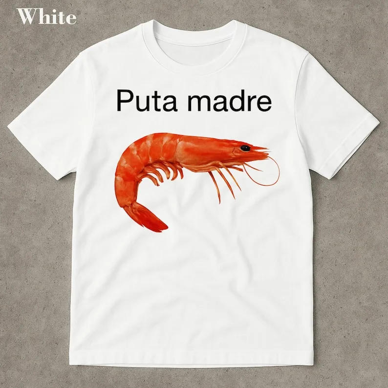 Funny Shrimp Memes, Shrimp-patterned T-shirt Memes, Shrimp, Aggressive, Satirical Viral Memes, and Confused Memes.women Summer
Funny Shrimp Memes, Shrimp-patterned T-shirt Memes, Shrimp, Aggressive, Satirical Viral Memes, and Confused Memes.women Summer