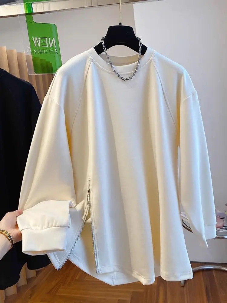 Loose Bot Split Long Sve T-irt Men's plus Size 300 Pou Base irt Sweatirt Upper Apparel Autumn Winter New Arrival
Loose Bot Split Long Sve T-irt Men's plus Size 300 Pou Base irt Sweatirt Upper Apparel Autumn Winter New Arrival