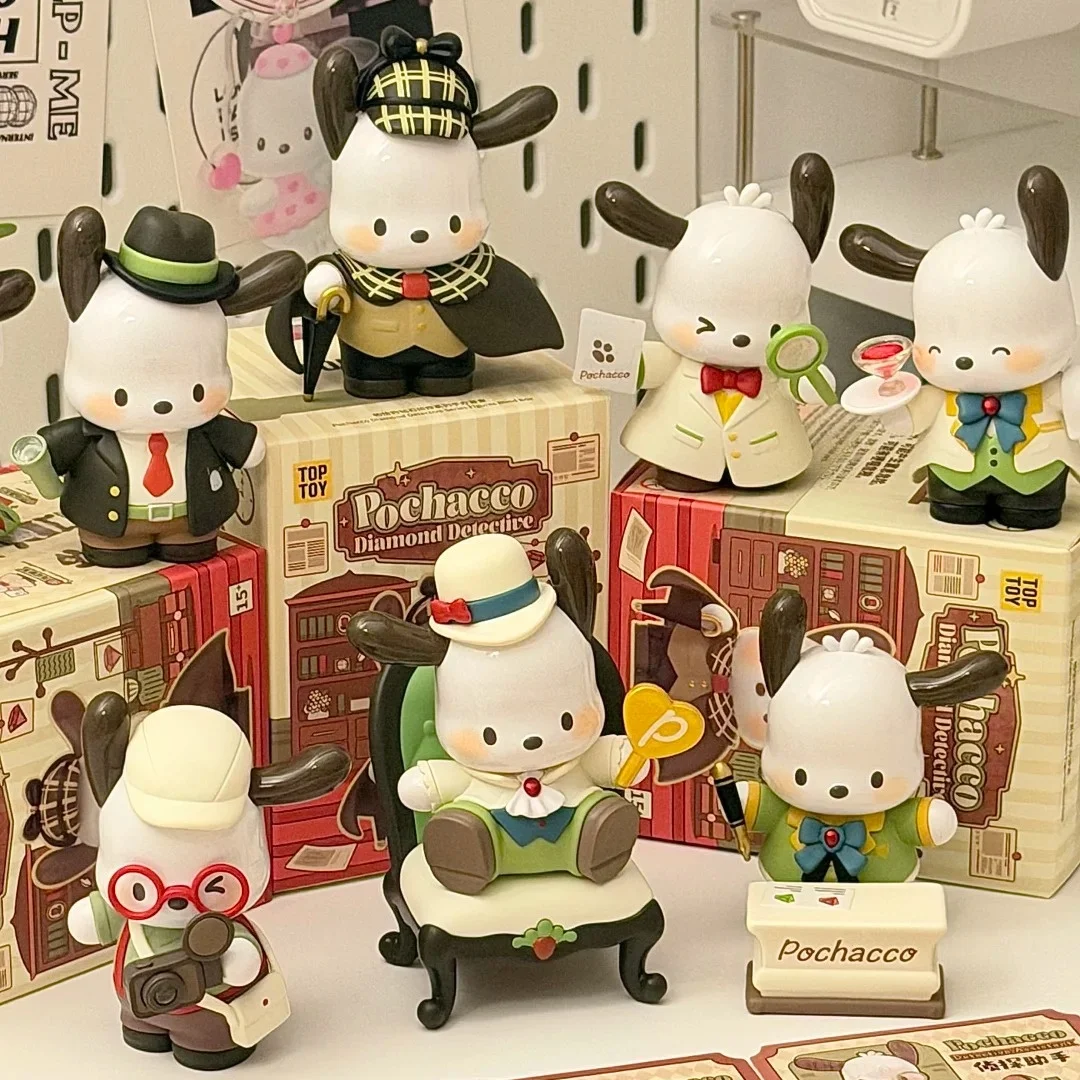 Pochacco Diamond Detective Series Blind Box Figure Cute Desktop Ornament Trendy Toy Gift For Girls Anime Fans
Pochacco Diamond Detective Series Blind Box Figure Cute Desktop Ornament Trendy Toy Gift For Girls Anime Fans