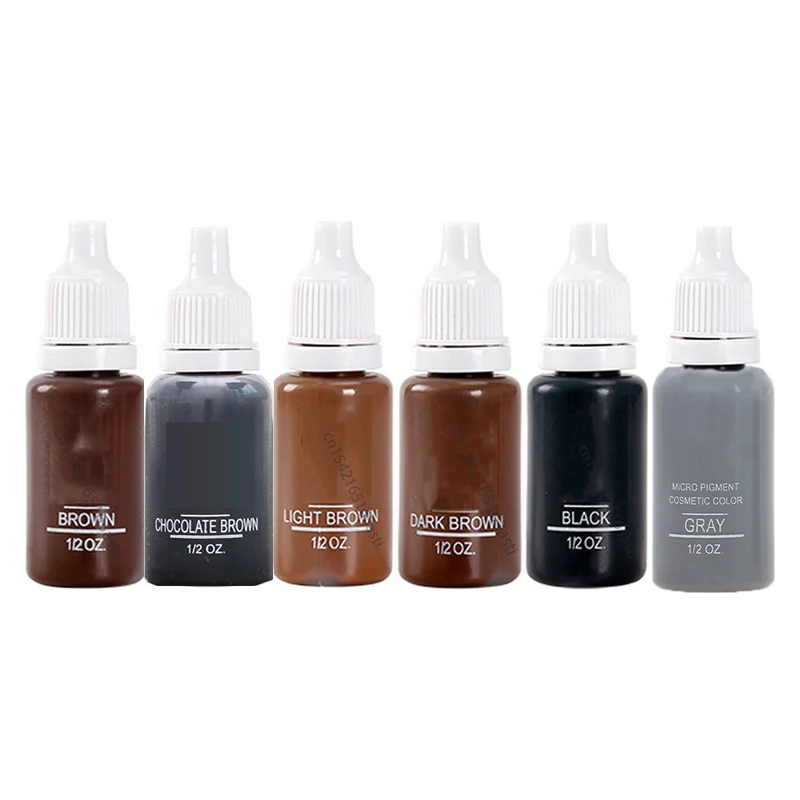 6pcs/set Semi Permanent Makeup Eyebrow Inks Lips Eye Line Tattoo Color Microblading Pigment Eyebrow Tattoo Color Inks
6pcs/set Semi Permanent Makeup Eyebrow Inks Lips Eye Line Tattoo Color Microblading Pigment Eyebrow Tattoo Color Inks