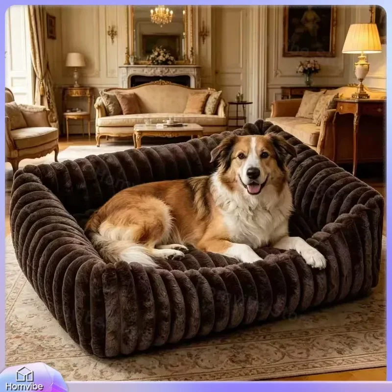 Large Pet Bed for Dogs and Cats All Season Soft Plush Nesting Sofa with Removable Washable Cover Small Teddy Bear Style Dog
Large Pet Bed for Dogs and Cats All Season Soft Plush Nesting Sofa with Removable Washable Cover Small Teddy Bear Style Dog