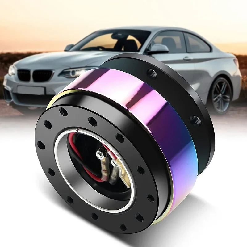 Universal Racing Steering Wheel 6 Hole Aluminum Car Quick Release Steering Wheel Snap Off Hub Adapter Kit Car Accessories
Universal Racing Steering Wheel 6 Hole Aluminum Car Quick Release Steering Wheel Snap Off Hub Adapter Kit Car Accessories