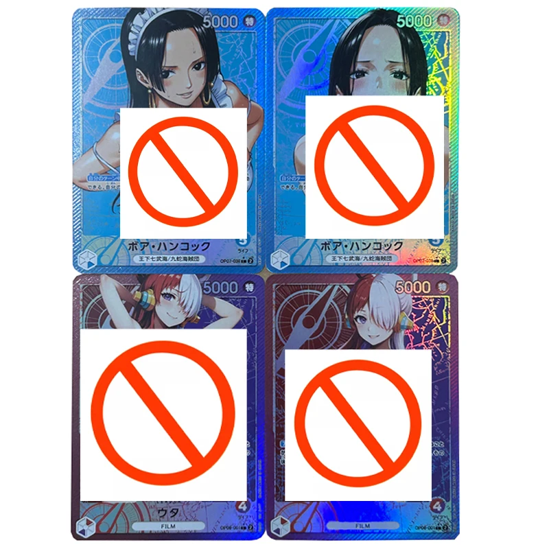 Набор из 4 шт. (4 шт./компл.) One Piece Boa Hancock Uta: Мультяшные DIY-карточки для самостоятельного изготовления, цветные флеш-карты, коллекционные аниме-карточки, подарок-игрушка
Набор из 4 шт. (4 шт./компл.) One Piece Boa Hancock Uta: Мультяшные DIY-карточки для самостоятельного изготовления, цветные флеш-карты, коллекционные аниме-карточки, подарок-игрушка