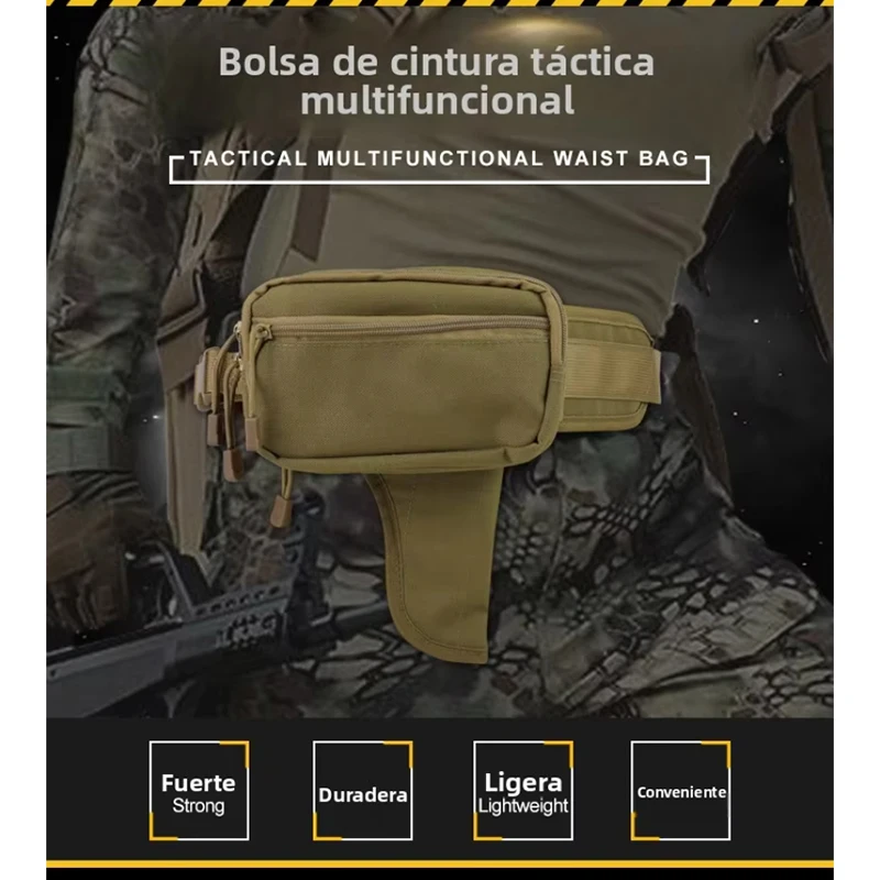 Camouflage Outdoor Invisible Tactical Waist Bag Nylon Waterproof Multi Functional Sports Storage Bag Multi Pocket Portable Bag
Camouflage Outdoor Invisible Tactical Waist Bag Nylon Waterproof Multi Functional Sports Storage Bag Multi Pocket Portable Bag