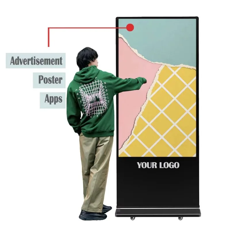 Interactive Smart Screen TV Touch Vertical Screen for Advertising LCD Display Screen Panel
Interactive Smart Screen TV Touch Vertical Screen for Advertising LCD Display Screen Panel