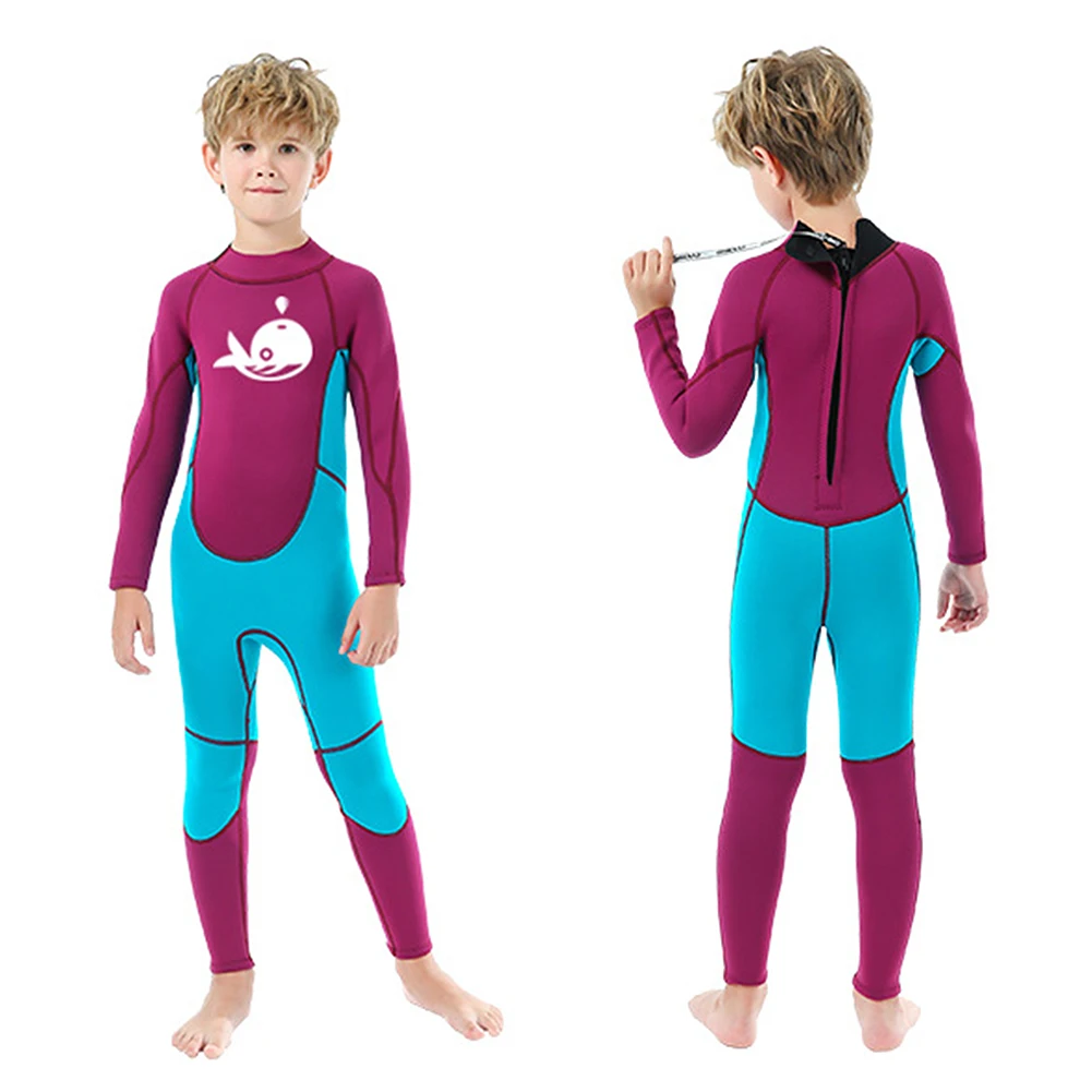 Boys Diving Suits Anti-UV Thick Warm 2.5mm Neoprene Girls Wetsuit Children's Thermal Surfing Swimming Beaching Wear
Boys Diving Suits Anti-UV Thick Warm 2.5mm Neoprene Girls Wetsuit Children's Thermal Surfing Swimming Beaching Wear