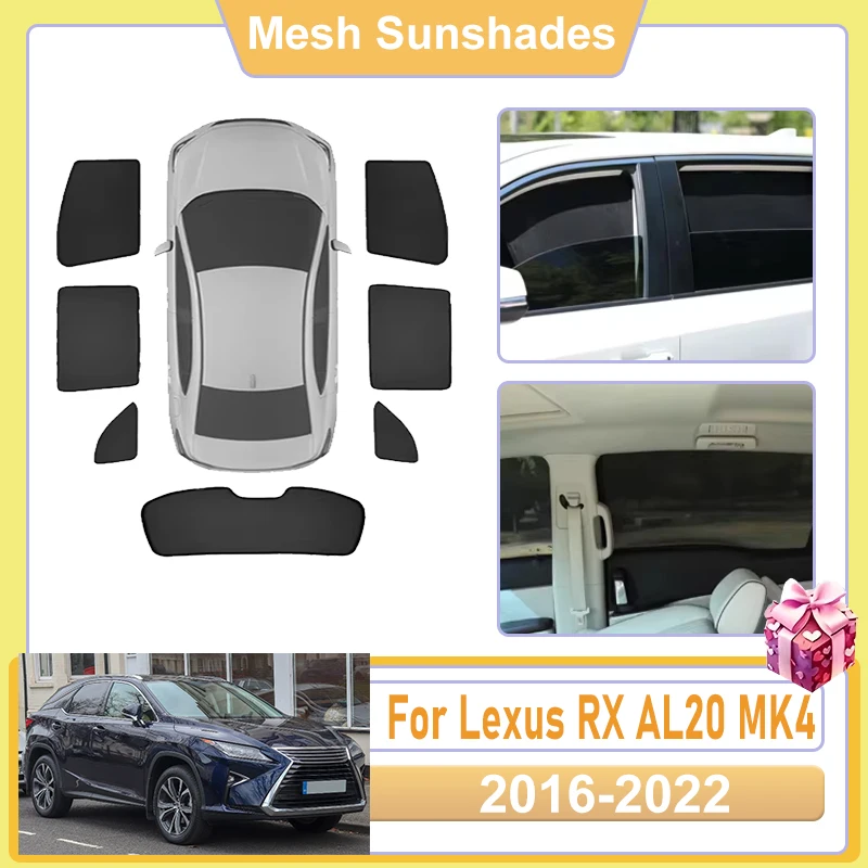 For Lexus RX AL20 Accessories MK4 300h 350h 450h 2016-2022 Car Window Screen Sun Shade Covers light Shield Sun Heat UV Protector
For Lexus RX AL20 Accessories MK4 300h 350h 450h 2016-2022 Car Window Screen Sun Shade Covers light Shield Sun Heat UV Protector