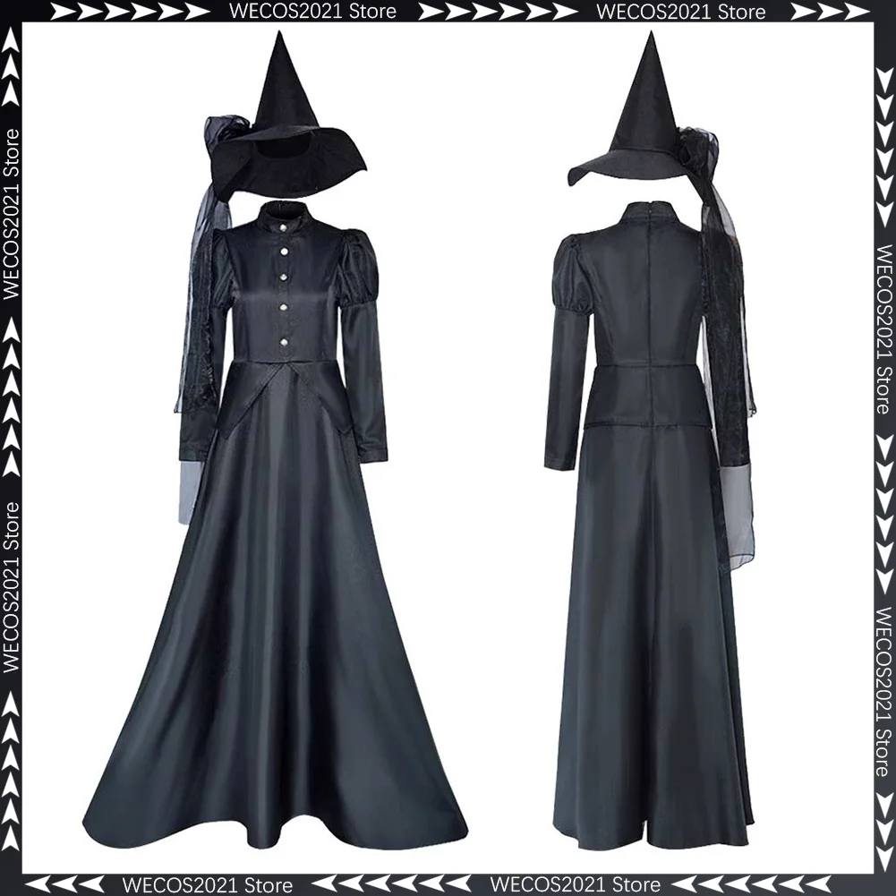 Disguise 2026 Movie Wicked Elphaba Cosplay Hat Dress Women Costume Halloween Female Role Play Fancy Dress Up Party Outfits
Disguise 2026 Movie Wicked Elphaba Cosplay Hat Dress Women Costume Halloween Female Role Play Fancy Dress Up Party Outfits