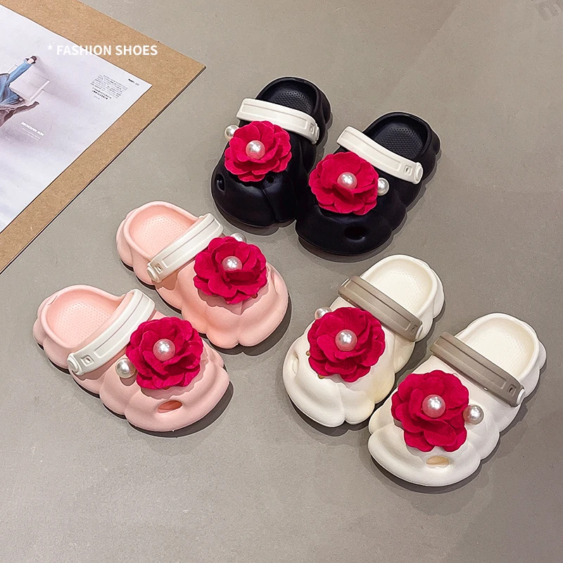 Kids Slippers Outdoors Soft Bottom Girls Princess Beach Shoes with Sweet Big Flower 2026 Brand New Children Casual Shoes Fashion
Kids Slippers Outdoors Soft Bottom Girls Princess Beach Shoes with Sweet Big Flower 2026 Brand New Children Casual Shoes Fashion
