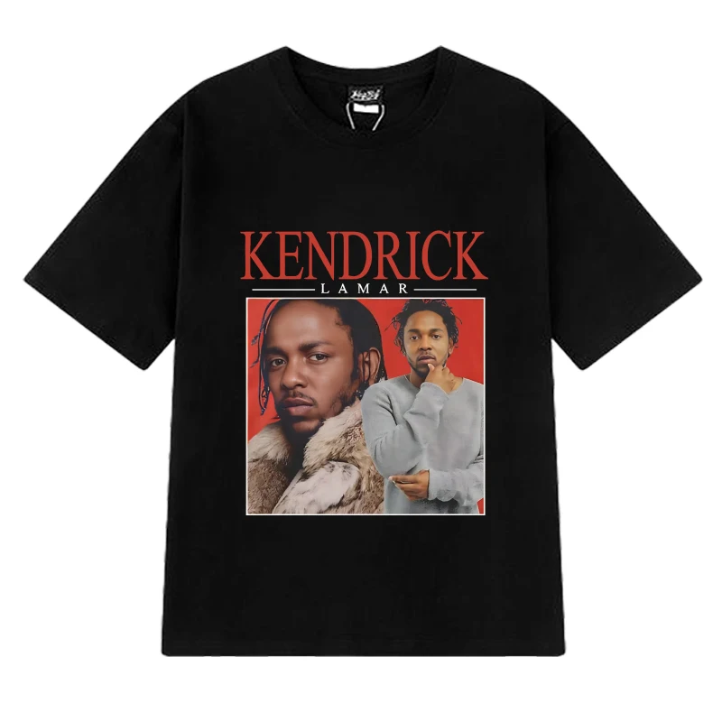 Hot sale Kendrick Lamar 90s Hip Hop Graphic T Shirts Men Women 100% Cotton short sleeve T-shirt Unisex Classic black streetwear
Hot sale Kendrick Lamar 90s Hip Hop Graphic T Shirts Men Women 100% Cotton short sleeve T-shirt Unisex Classic black streetwear