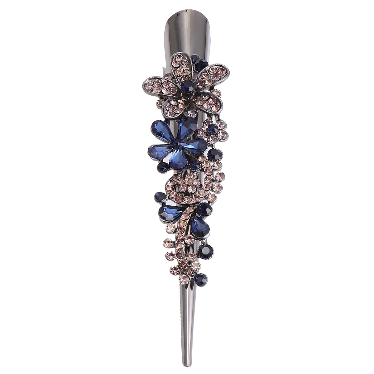 1pc Duckbill Hair Rhinestone Barrettes Rhinestone Studded Bobby Pin Decorative Face Washing Styling Travel Home Use Hair
1pc Duckbill Hair Rhinestone Barrettes Rhinestone Studded Bobby Pin Decorative Face Washing Styling Travel Home Use Hair
