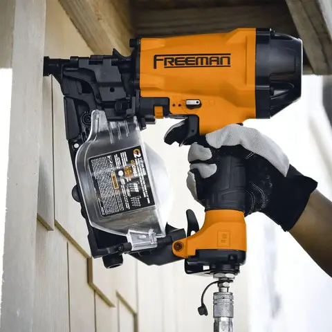 Freeman CN90 90MM Pneumatic Wood Furniture Pallet Air Nail Gun 3 1/2 Inch Air Coil Framing Nailer