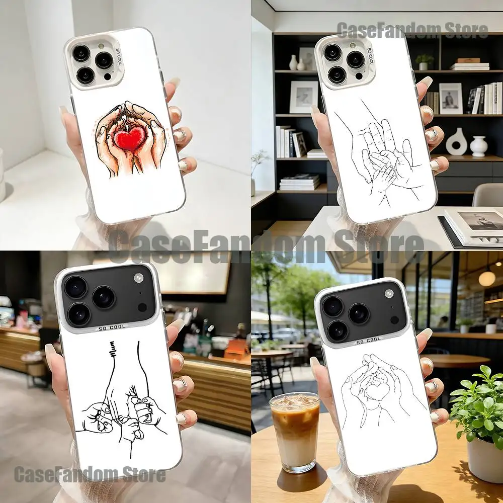 Mom Daughter Son Dad Hold Hand For iPhone 17,16,15,14,13,12,11,Mini,Pro,E,SE4,XS,MAX White Shockproof Candy Matte Cover
Mom Daughter Son Dad Hold Hand For iPhone 17,16,15,14,13,12,11,Mini,Pro,E,SE4,XS,MAX White Shockproof Candy Matte Cover