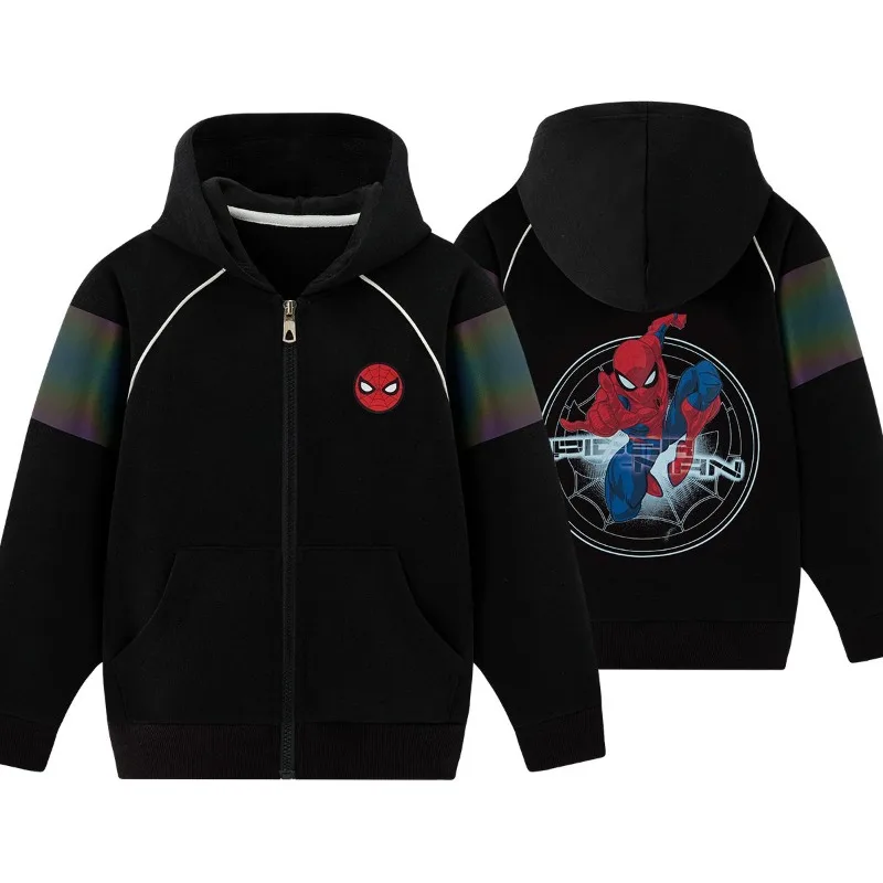 Marvel Spiderman boys' new cute spring and autumn soft, comfortable, casual, trendy and cool anime hooded sweatshirt jacket
Marvel Spiderman boys' new cute spring and autumn soft, comfortable, casual, trendy and cool anime hooded sweatshirt jacket