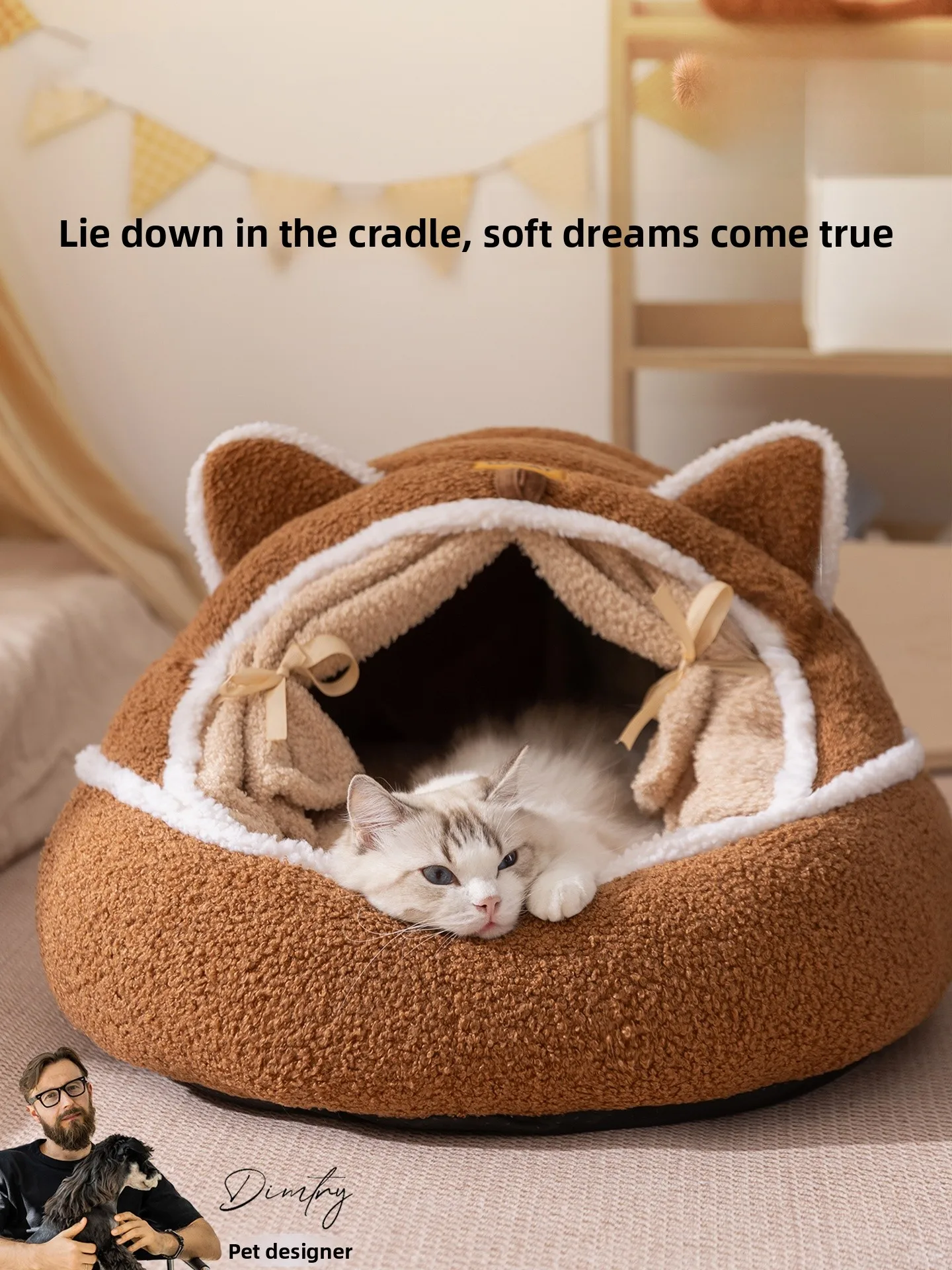 Утепленный закрытый домик-лежанка для домашних животных Hipidog: тепло зимой, безопасность и уют
Утепленный закрытый домик-лежанка для домашних животных Hipidog: тепло зимой, безопасность и уют