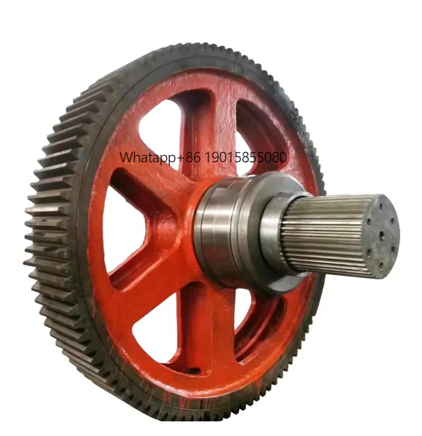 Factory Low Cost Assembly of High Precision 4140 Large Gear and Shaft Assembly for Transmission Transmission
Factory Low Cost Assembly of High Precision 4140 Large Gear and Shaft Assembly for Transmission Transmission