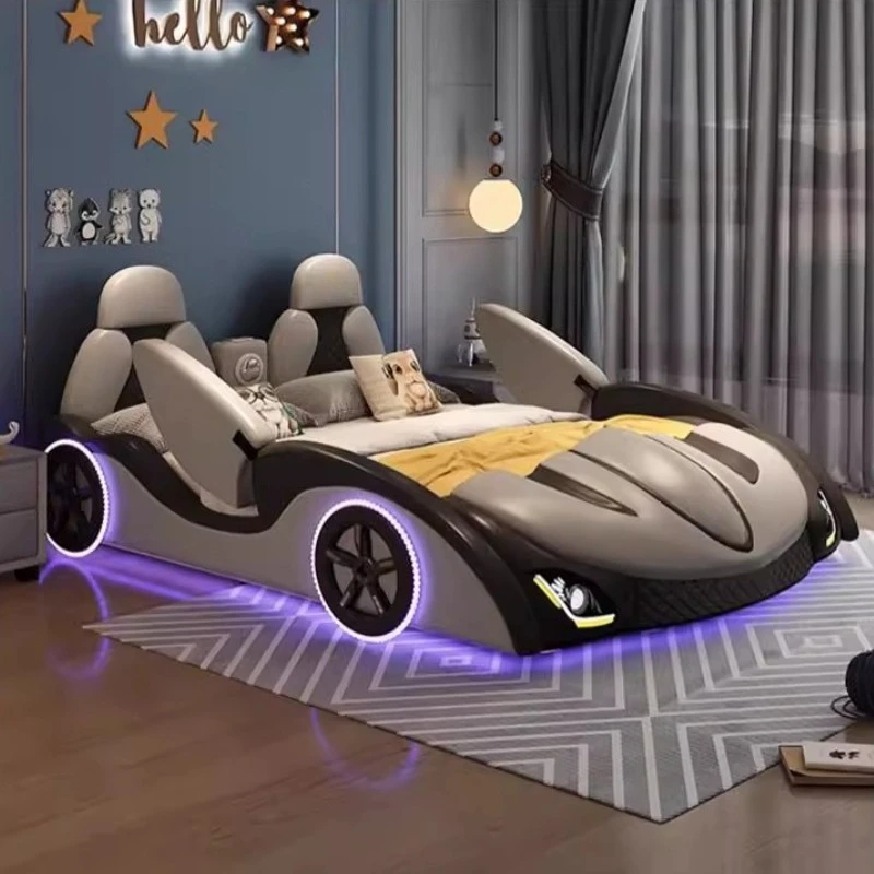 With lights and sound system 120x200 150x200 180x200 cm Sports car bed bedroom furniture Bed bases and frames Double beds
With lights and sound system 120x200 150x200 180x200 cm Sports car bed bedroom furniture Bed bases and frames Double beds