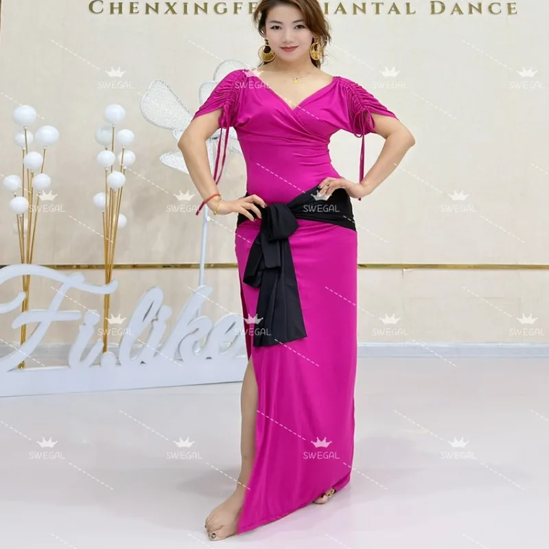 customized swegal Belly Dance Dress Practice Suit Purple Rose Red Modal Drawstring Robe Oriental Dance Costumes belly dancewear
customized swegal Belly Dance Dress Practice Suit Purple Rose Red Modal Drawstring Robe Oriental Dance Costumes belly dancewear