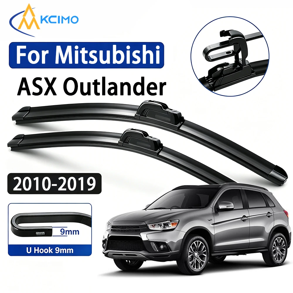 For Mitsubishi ASX Outlander Sport RVR MK3 2010-2019, 24"+21" Boneless Windshield Wipers, Quiet High Clear Vision Wiper Blades
For Mitsubishi ASX Outlander Sport RVR MK3 2010-2019, 24"+21" Boneless Windshield Wipers, Quiet High Clear Vision Wiper Blades