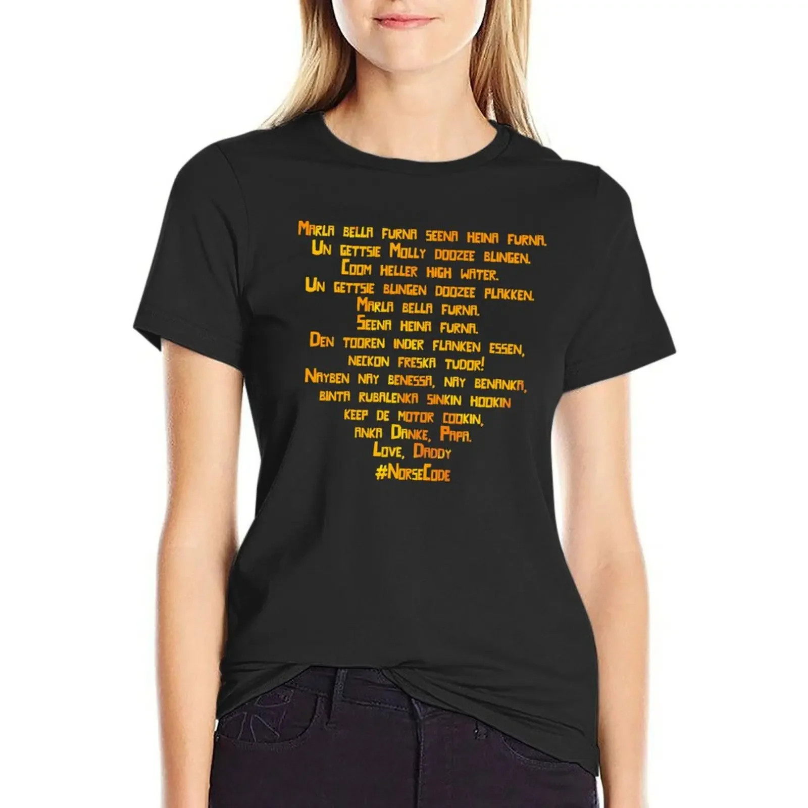 Molly - Norse Code from Peter and Starcatchers ORANGE TEXT T-Shirt anime anime clothes heavyweights oversized t shirts for Women
Molly - Norse Code from Peter and Starcatchers ORANGE TEXT T-Shirt anime anime clothes heavyweights oversized t shirts for Women