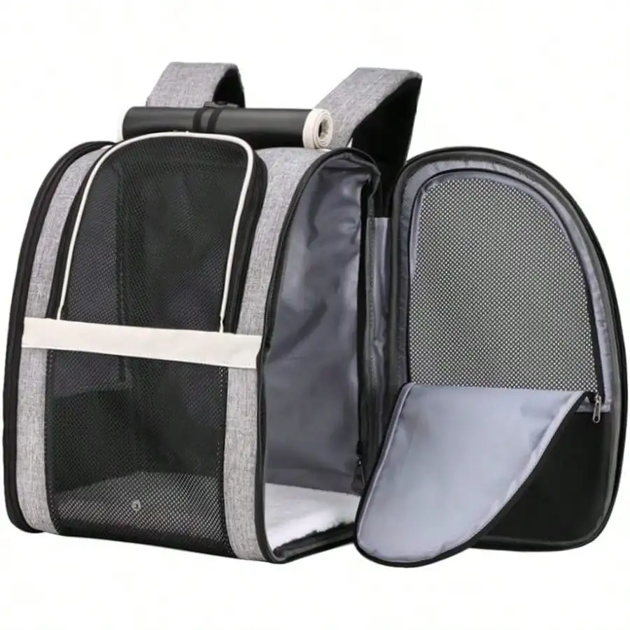 Pet Carrier Backpack With Window Blind For Small Cats Dogs Ventilated Design Safety Straps Buckle Support Collapsible Ideal For
Pet Carrier Backpack With Window Blind For Small Cats Dogs Ventilated Design Safety Straps Buckle Support Collapsible Ideal For