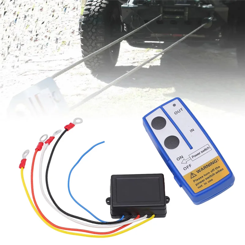Universal 12V/24V Wireless Winch Control Kit Wireless Remote Control Accessories For Jeep Off Road ATV Trailer Boat Universal
Universal 12V/24V Wireless Winch Control Kit Wireless Remote Control Accessories For Jeep Off Road ATV Trailer Boat Universal