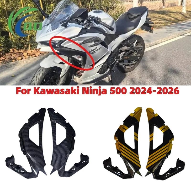 Motorcycle Accessories Cowl Turn Signal Panel Cover Fairing Fit For Kawasaki Ninja500 Ninja 500 2024 2025 2026
Motorcycle Accessories Cowl Turn Signal Panel Cover Fairing Fit For Kawasaki Ninja500 Ninja 500 2024 2025 2026