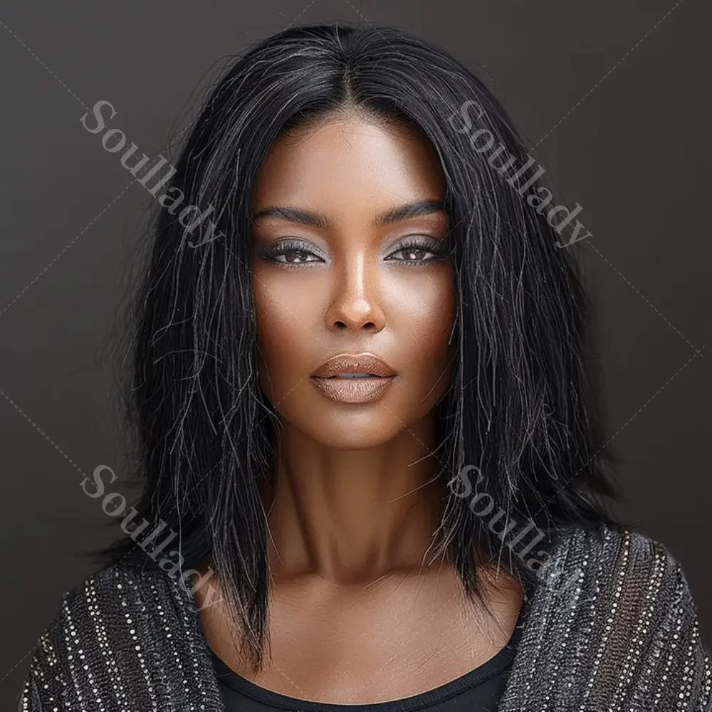 Wig Secret Dark Salt And Pepper Full Lace Wigs Real Scalp Wig Silk Base Wig For Seniors Straight Human Hair Wigs
Wig Secret Dark Salt And Pepper Full Lace Wigs Real Scalp Wig Silk Base Wig For Seniors Straight Human Hair Wigs