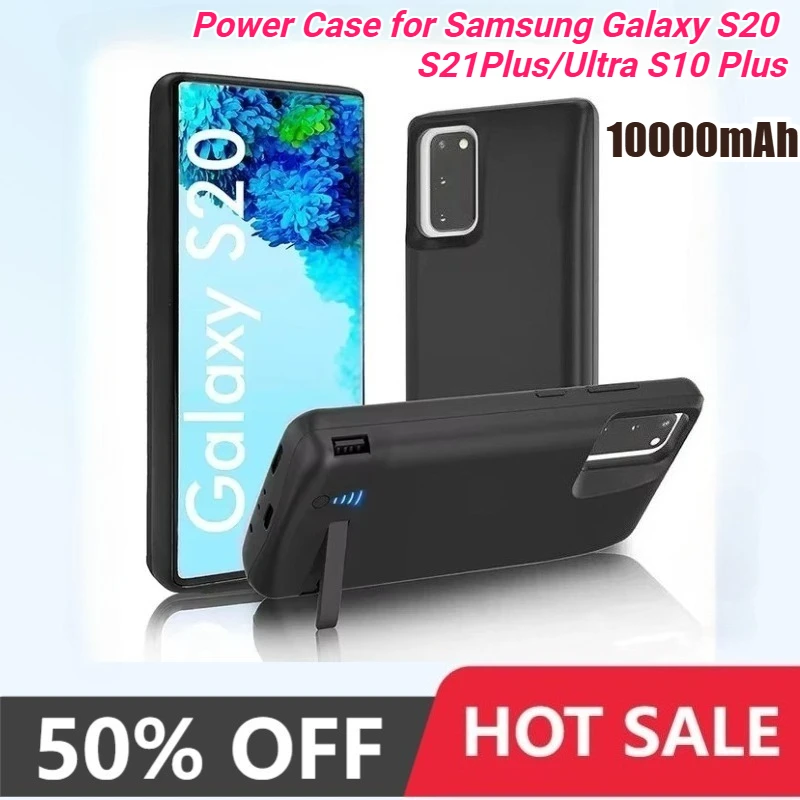 10000mAh Portable Charging Case for Samsung Galaxy S20 S21 External Battery Charger Case for Samsung Galaxy S21 Plus Power Bank
10000mAh Portable Charging Case for Samsung Galaxy S20 S21 External Battery Charger Case for Samsung Galaxy S21 Plus Power Bank