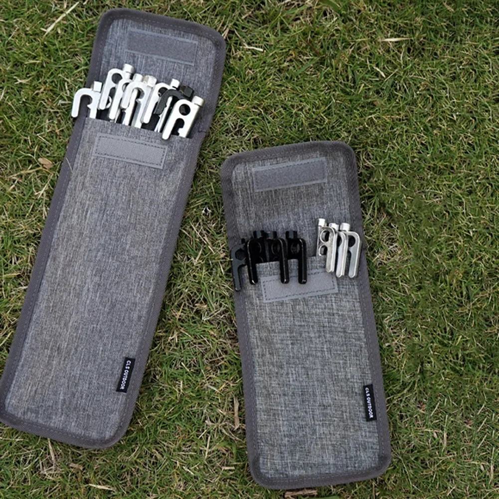 Ground Nail Bag Outdoor Camping Tent Pegs Bag Oxford Cloth Hammer Storage Bag Nail Tent Stakes With Wind Rope Storage Bag
Ground Nail Bag Outdoor Camping Tent Pegs Bag Oxford Cloth Hammer Storage Bag Nail Tent Stakes With Wind Rope Storage Bag