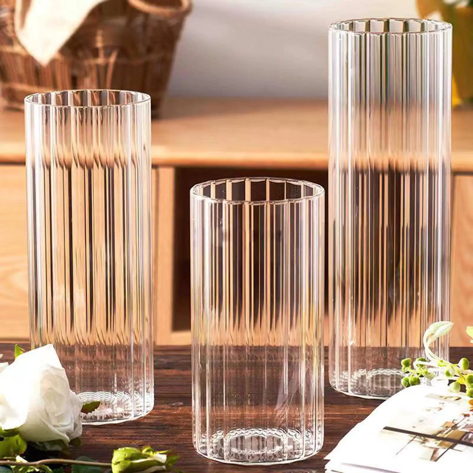 Nordic Glass Flower Vases Desktop Vase Table Centerpiece Decorative Art Vases Glass Vases for Tabletop Party Kitchen Bedroom
Nordic Glass Flower Vases Desktop Vase Table Centerpiece Decorative Art Vases Glass Vases for Tabletop Party Kitchen Bedroom