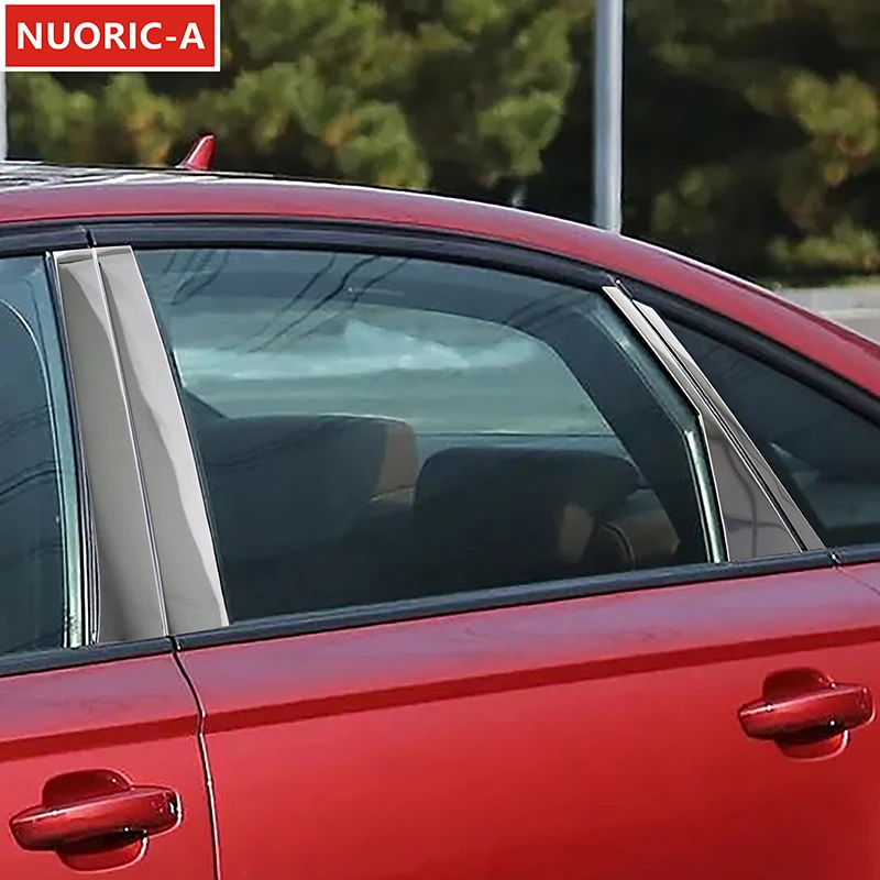 Stainless Steel Window BC Pillar Sequins Decoration Cover Trim For Audi A6 C7 2012-2018 Car Styling Exterior Accessories
Stainless Steel Window BC Pillar Sequins Decoration Cover Trim For Audi A6 C7 2012-2018 Car Styling Exterior Accessories