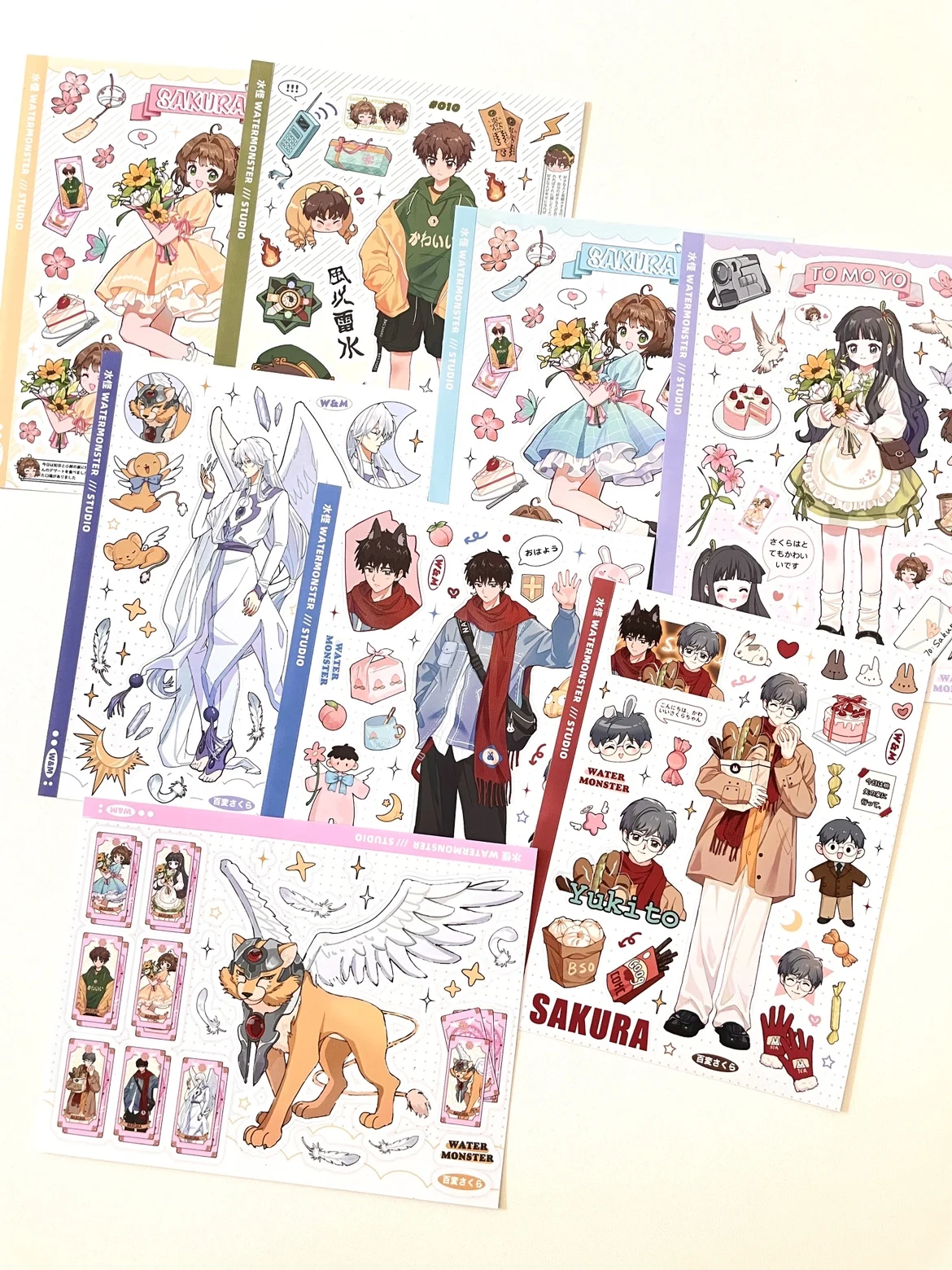 Magical Girl Waterproof Handbag Stickers
Magical Girl Waterproof Handbag Stickers