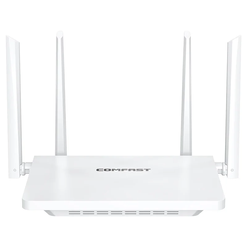 Comfast WiFi6 AX3000 Mesh Router 2.4GHZ/ 5GHz Gigabit Signal Amplifier External 4*5dBi Antennas Wifi Signal Booster for Home
Comfast WiFi6 AX3000 Mesh Router 2.4GHZ/ 5GHz Gigabit Signal Amplifier External 4*5dBi Antennas Wifi Signal Booster for Home