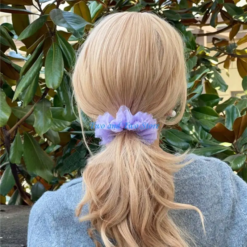 HX6F Rose Scrunchies for Women Elastic Hair Scrunchy Hair Bobbles French Hairbands Fashionable Hair Accessories
HX6F Rose Scrunchies for Women Elastic Hair Scrunchy Hair Bobbles French Hairbands Fashionable Hair Accessories