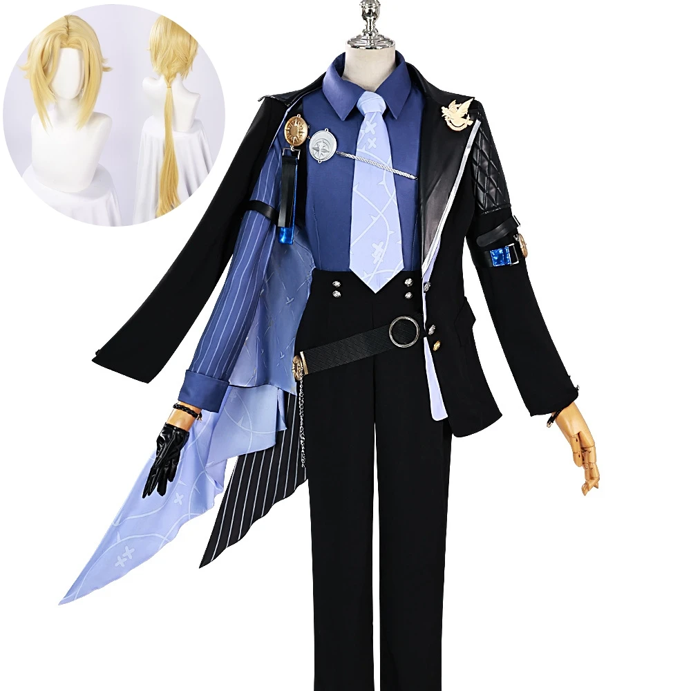 Hugo Cosplay Costume Zenless Zone Zero Game Anime Clothes Halloween Costumes Party Carnival Clothing Outfit Dress Up Customized
Hugo Cosplay Costume Zenless Zone Zero Game Anime Clothes Halloween Costumes Party Carnival Clothing Outfit Dress Up Customized