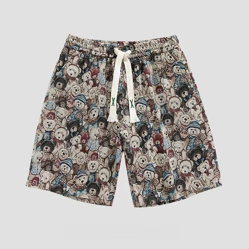 Ice Silk Casual Shorts Men Summer Thin Loose Sports Outdoor Five-Quarter Beach Floral Boxer Briefs City Walk Elastic Waist
Ice Silk Casual Shorts Men Summer Thin Loose Sports Outdoor Five-Quarter Beach Floral Boxer Briefs City Walk Elastic Waist
