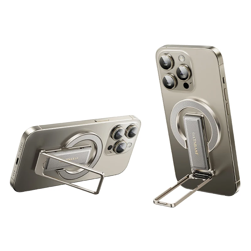 Oatsbasf 2-в-1 металлический магнитный держатель для телефона и ремешок из натуральной кожи, складная регулируемая подставка для телефона, универсальная для iPhone
Oatsbasf 2-в-1 металлический магнитный держатель для телефона и ремешок из натуральной кожи, складная регулируемая подставка для телефона, универсальная для iPhone