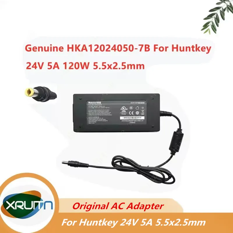 Оригинальный адаптер переменного тока hka12050-7b 24 В 5 А 120 Вт 5,5x2,5 мм hka12024050-7a hdz20000 -3e для зарядного устройства Huntkey 
Оригинальный адаптер переменного тока hka12050-7b 24 В 5 А 120 Вт 5,5x2,5 мм hka12024050-7a hdz20000 -3e для зарядного устройства Huntkey